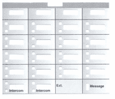 Partner Eurostyle Telephone Labels and Overlays