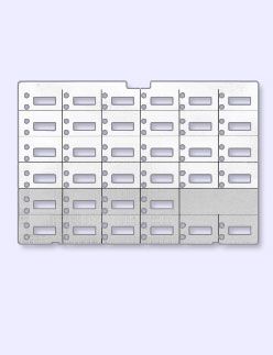 Partner MLS-34D Laser/Inkjet Printable Telephone Labels (10 labels)