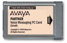 Partner Voice Messaging PC Card Release 3.0 Small - 4-Mailboxes (700226517, 700429384)