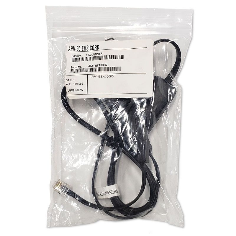 Plantronics APV-65 Electronic Hook Switch Cord (38633-01)