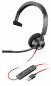 Plantronics Blackwire 3310-M USB-A Headset (212703-101, BW3310-M)