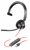 Plantronics Blackwire 3310 USB-A Headset (213928-101, BW3310)