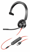Plantronics Blackwire 3315 USB-A Headset (213936-101, BW3315)