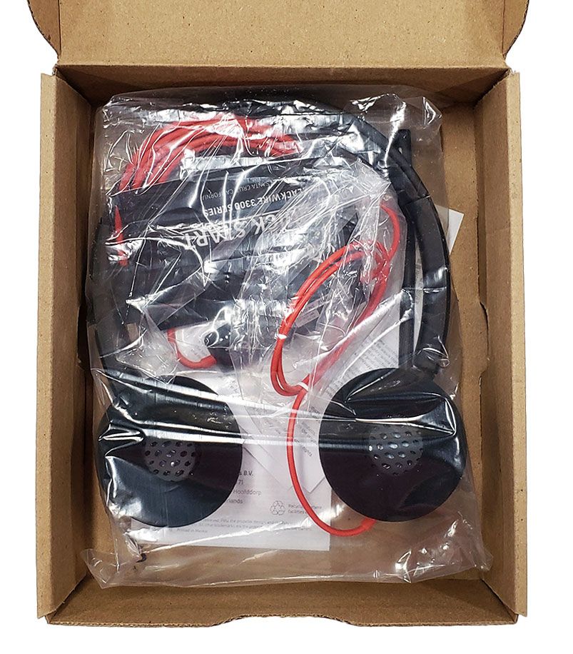 Plantronics Blackwire 3320 USB-A Headset (213934-101, BW3320)