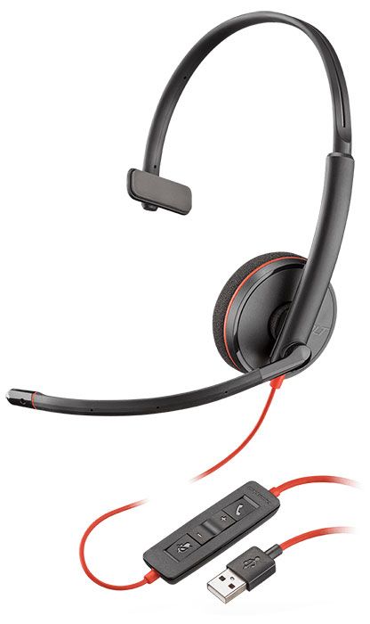 Plantronics Blackwire C3210 USB-A Headset (209744-101)