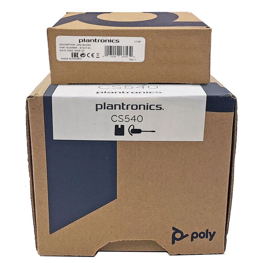 Plantronics CS540 Wireless Headset Package for Mitel ShoreTel 400 Series IP Phones