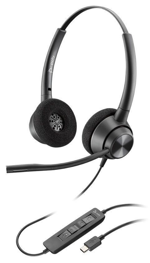 Plantronics EncorePro 320 USB-C Headset (214571-01)