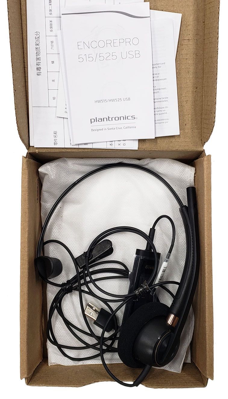 Plantronics EncorePro HW515 USB Headset (203442-01)