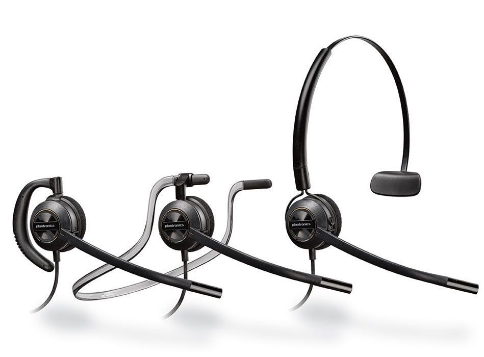 Plantronics EncorePro HW545 Convertible USB Headset (203474-01)