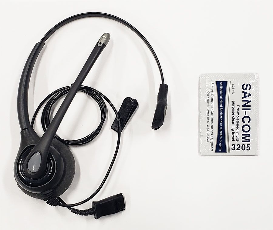 Plantronics HW251N SupraPlus Wideband Noise-Canceling Headset (64338-31)