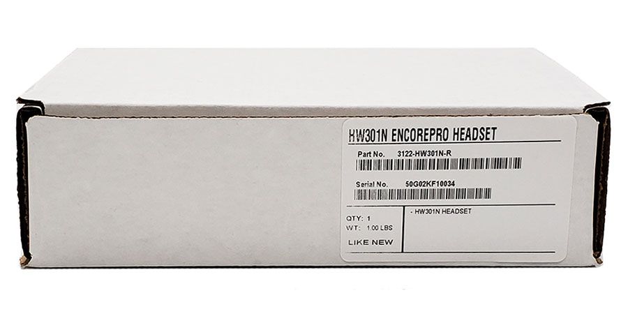 Plantronics HW301N EncorePro Wideband Headset (78714-01)