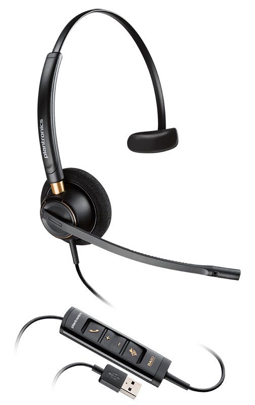 Plantronics EncorePro HW515 USB Headset (203442-01)