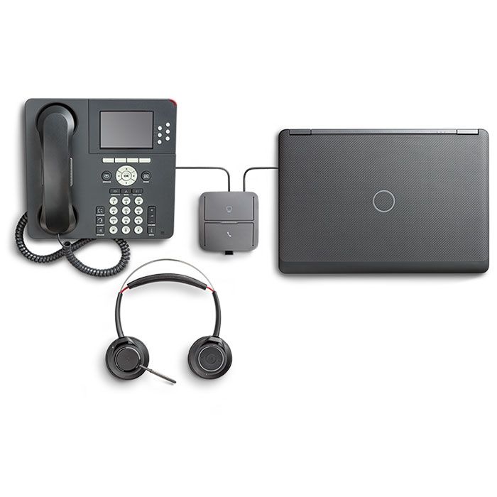 Plantronics MDA220 USB Switch for Plantronics USB Headsets (207414-03)