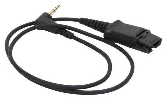 Plantronics QD to 2.5 mm Headset Cord for Cisco SPA IP Phones (64279-02)