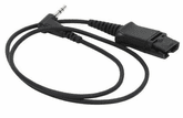 Plantronics QD to 2.5 mm Headset Cord for Cisco SPA IP Phones (64279-02)