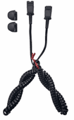Plantronics QD to QD Extension Cable w/QD Lock (40703-01, 85R69AA)