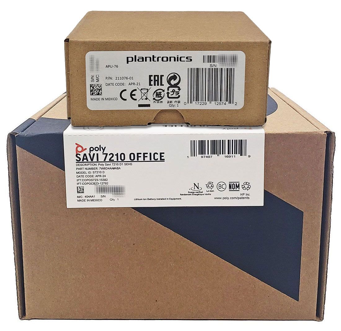 Plantronics Savi 7210 Wireless Headset Package for Mitel 6940