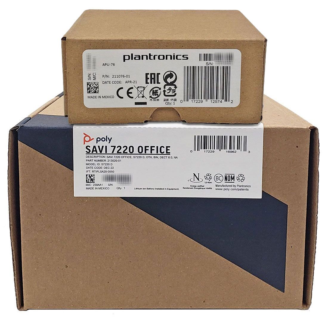 Plantronics Savi 7220 Wireless Headset Package for Mitel 6940