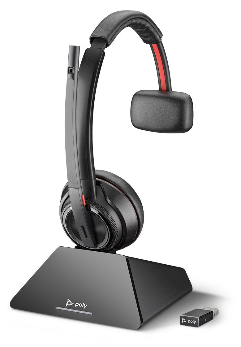 Plantronics Savi 8210-M UC Wireless Headset (209212-01, S8210-M)