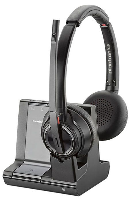 Poly Savi 8220-M Office Wireless Headset (7S4B6AA#ABA, 207326-01)