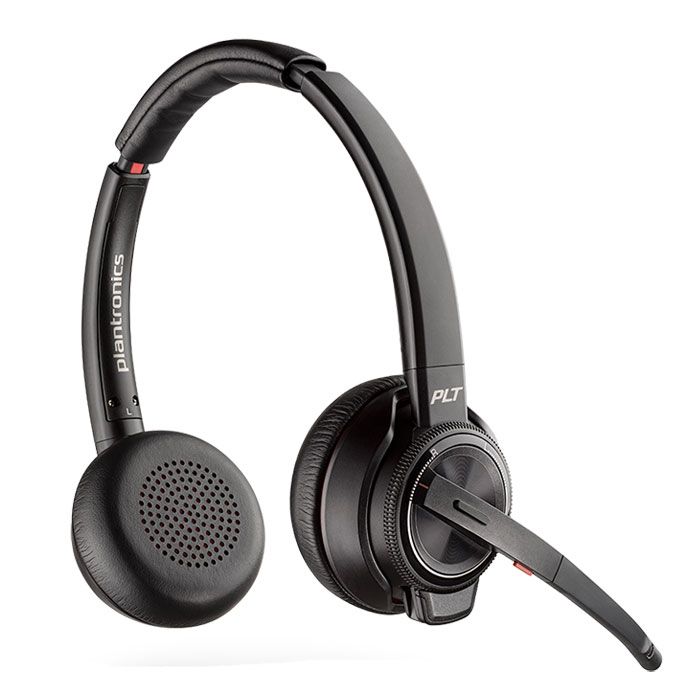 Poly Savi 8220-M Office Wireless Headset (7S4B6AA#ABA, 207326-01)