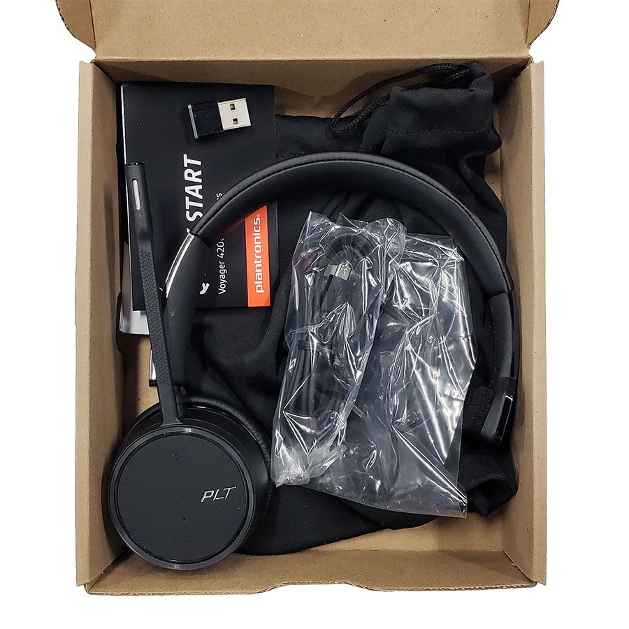 Plantronics Voyager 4210-A UC Wireless Headset (211317-01, 211317-101)