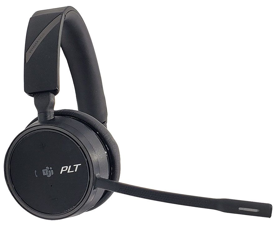 Plantronics Voyager 4210 Office Wireless Headset - 2-Way Base, Microsoft Teams, USB-A (214002-01)