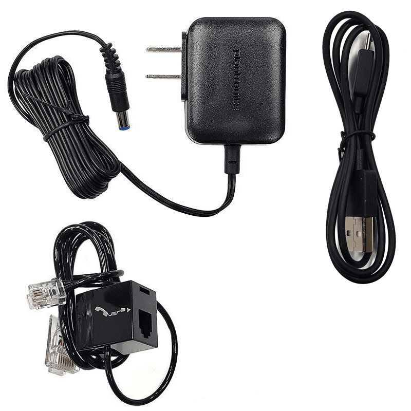 Plantronics Voyager 4210 Office Wireless Headset - 2-Way Base, Microsoft Teams, USB-A (214002-01)