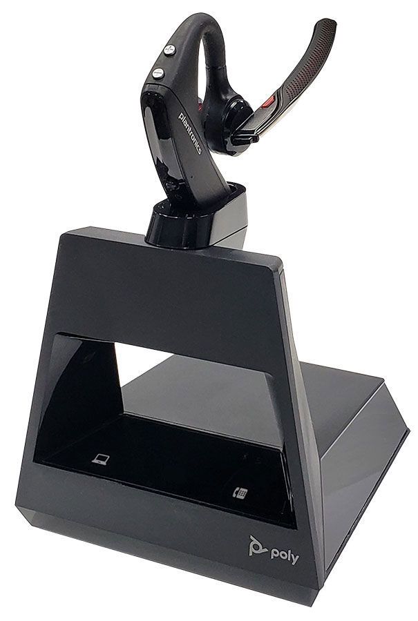 Plantronics Voyager 5200 Office Wireless Headset, 2 Way Base, USB-A (212732-01)