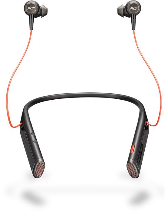 Plantronics Voyager 6200 UC Wireless Headset, USB-C Black (211718-01, 211718-101)