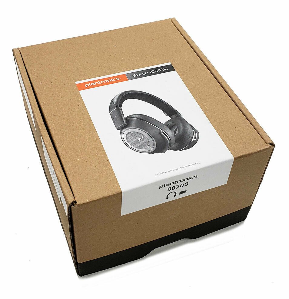 Plantronics Voyager 8200 UC Wireless Headset, USB-A Black (208769-01)
