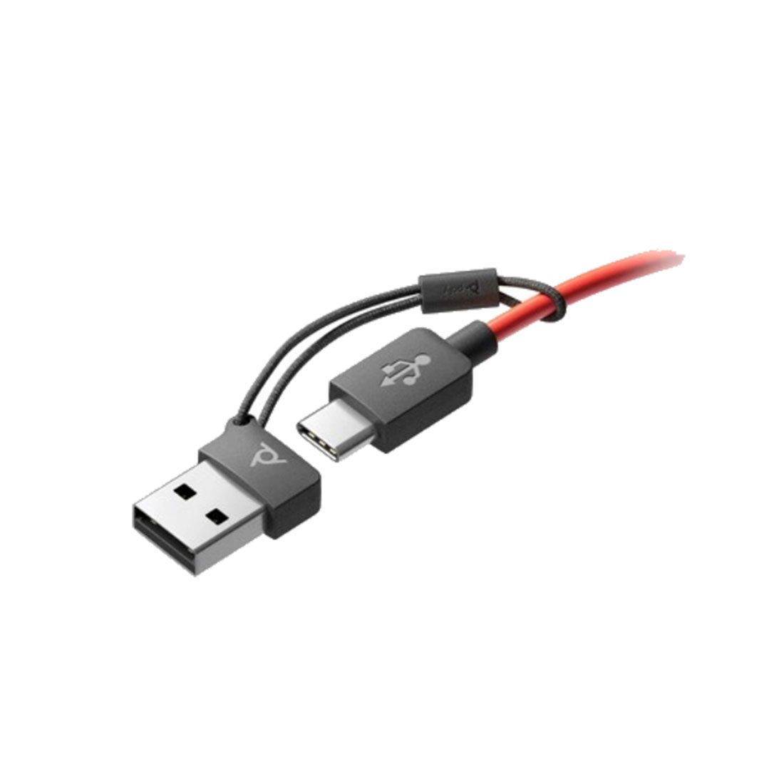 Plantronics Blackwire8225 ヘッドセット USB-C＆A Amazon.com: Poly Blackwire 8225 Stereo USB-C Headset +USB-C