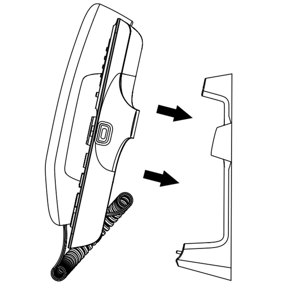 Poly CCX 350 Wall Mount Bracket (89D05AA)