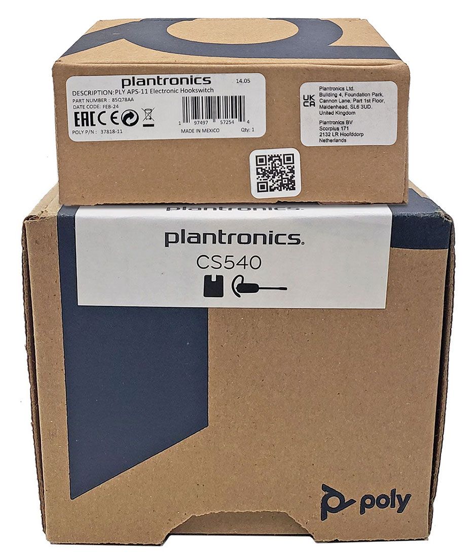 Plantronics CS540 Wireless Headset Package for Mitel 6800, 6920, 6930