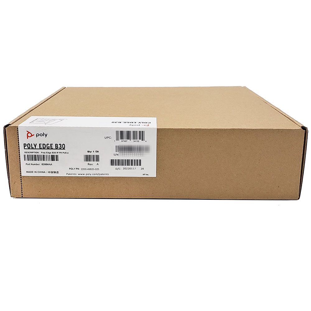Poly Edge B30 IP Phone (2200-49825-025, 82M84AA)
