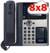 Poly Edge E Series IP Phones Compatible with 8x8