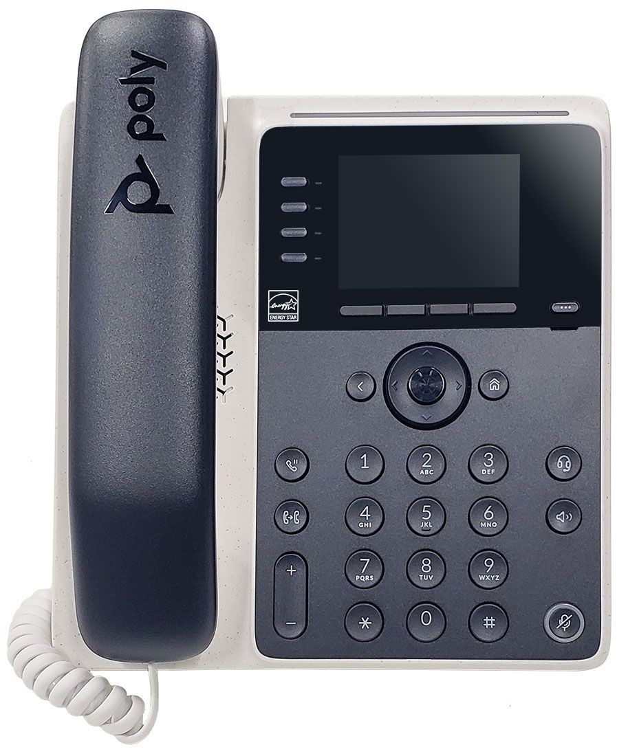 Poly Edge E220 IP Phone w/PSU (2200-86990-001)