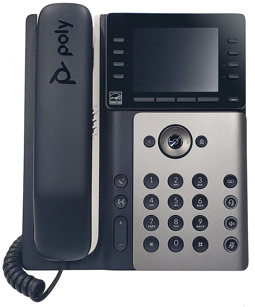 Poly Edge E300 IP Phone w/PSU (2200-87815-001)