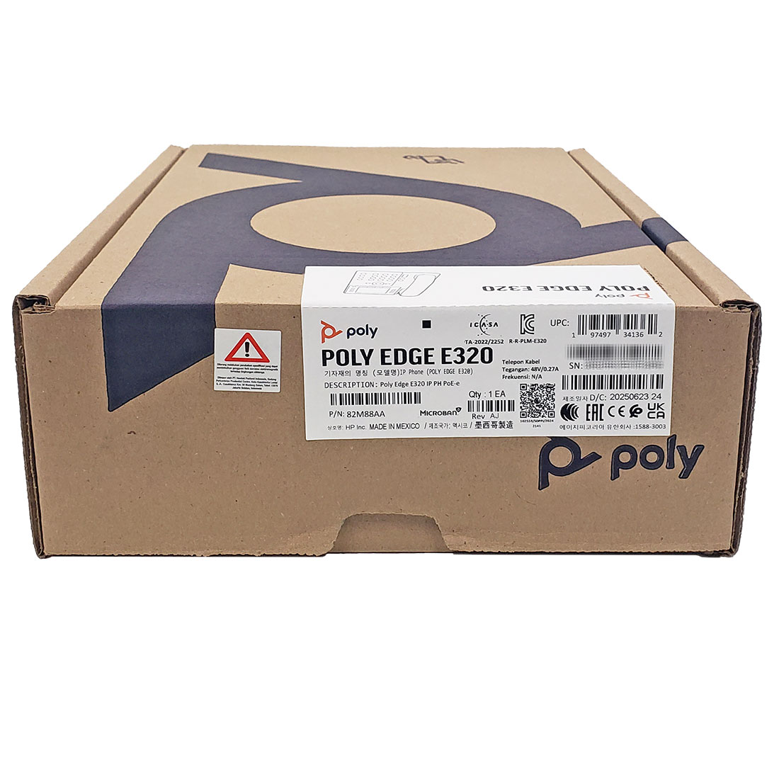 Poly Edge E320 IP Phone (2200-87000-025)