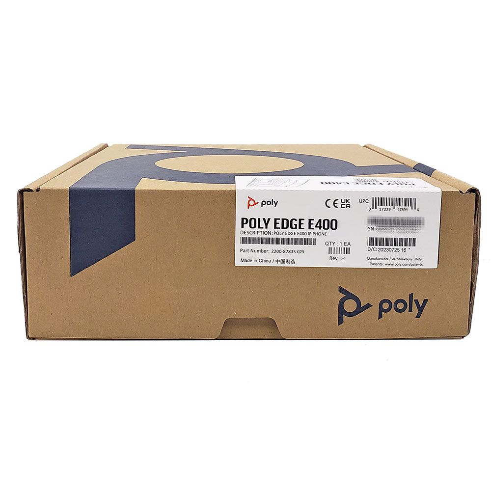 Poly Edge E400 IP Phone (2200-87835-025)