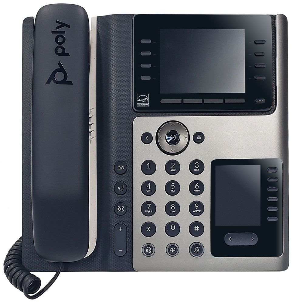 Poly Edge E400 IP Phone w/PSU (2200-87835-001)