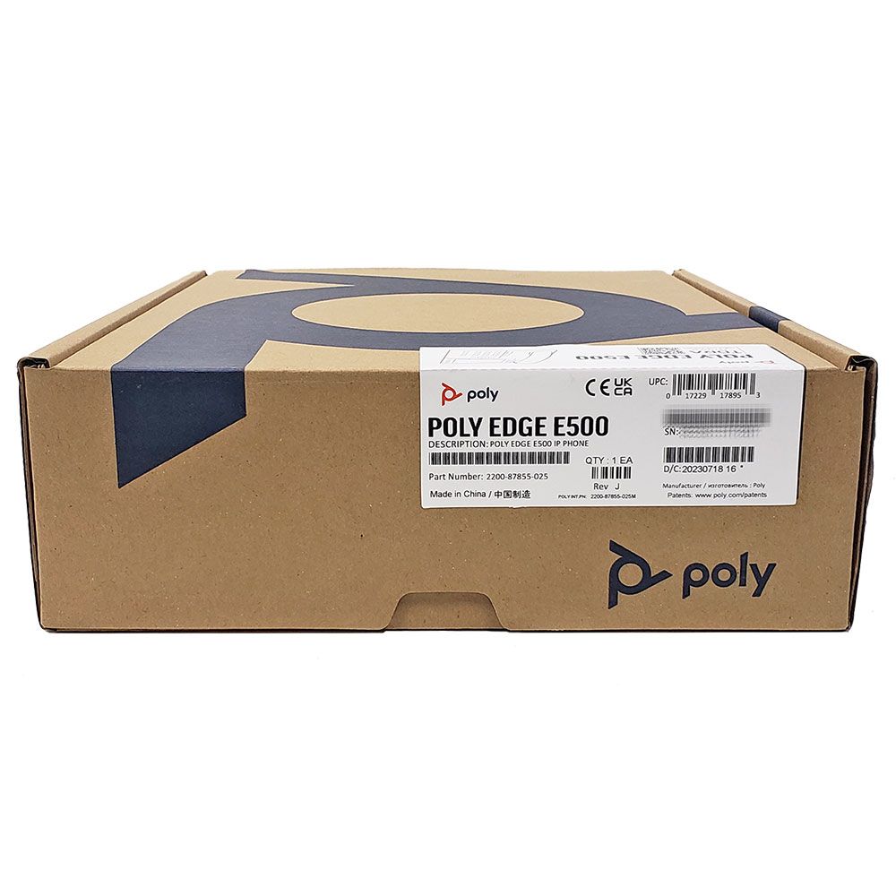 Poly Edge E500 IP Phone (2200-87855-025)