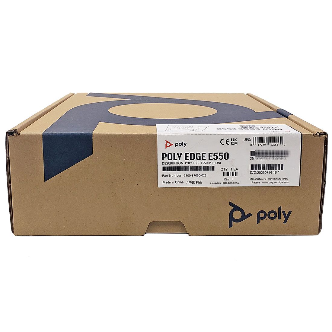 Poly Edge E550 IP Phone (2200-87050-025)
