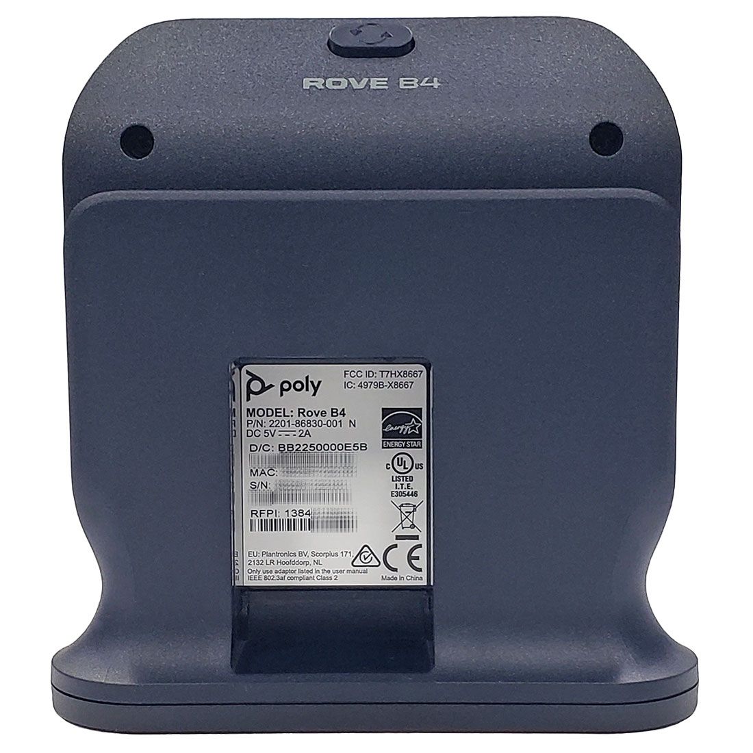 Poly Rove B4 Multi Cell DECT Base Station (2200-86830-001)