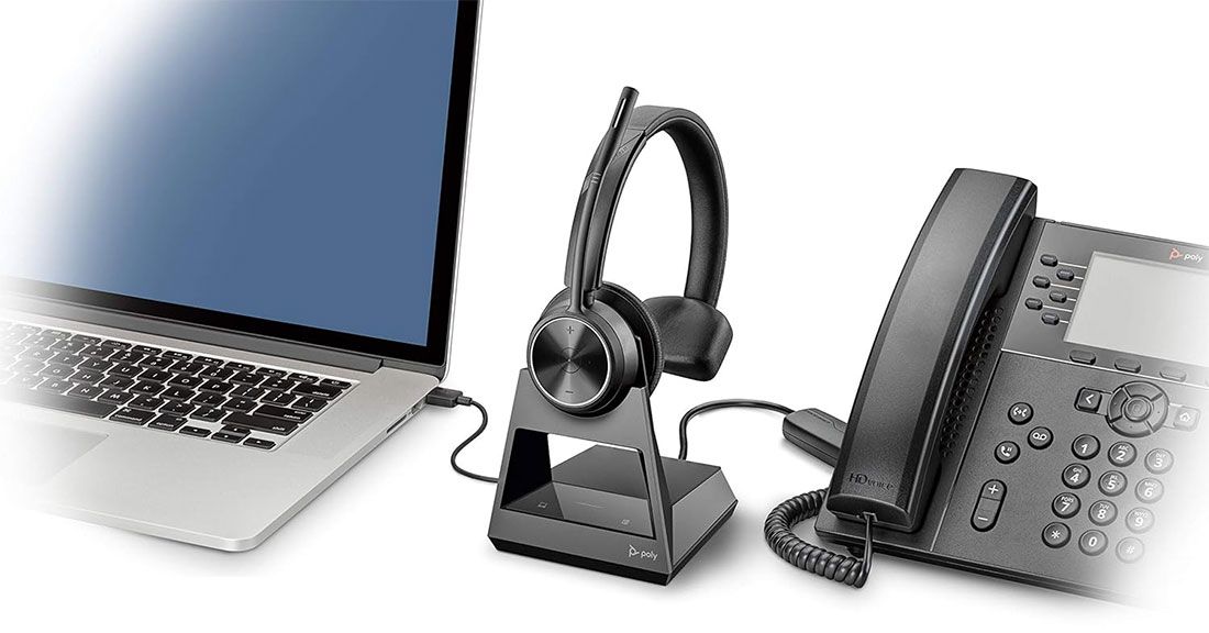 Poly Savi 7310 Office Wireless Headset (7S430AA#ABA)