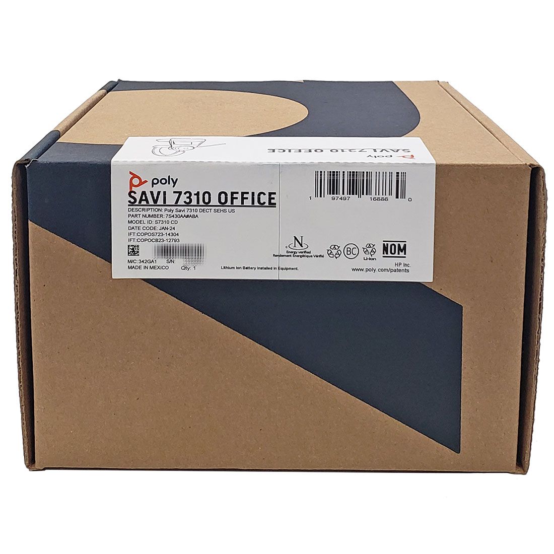 Poly Savi 7310 Office Wireless Headset (7S430AA#ABA)