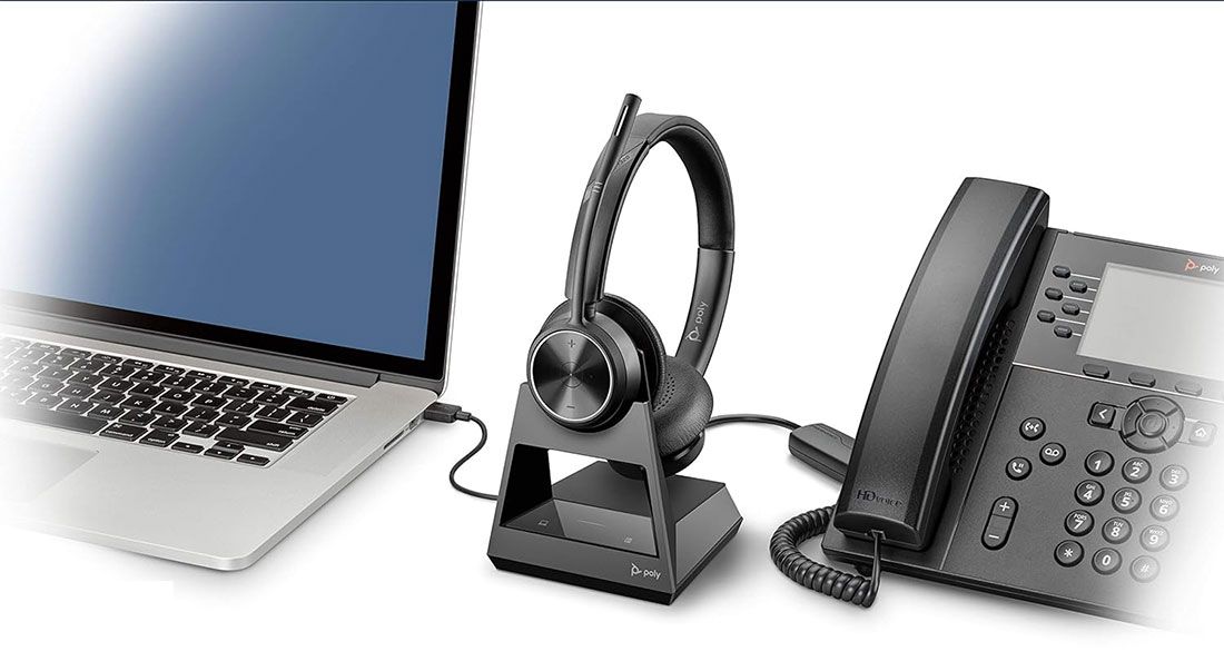 Poly Savi 7320 Office Wireless Headset (7S429AA#ABA)