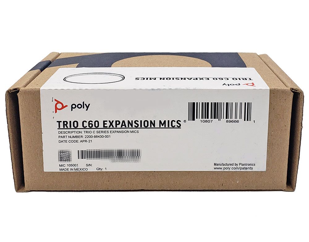 Poly Trio C60 Expansion Microphones (2200-86430-001)
