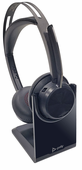 Poly Voyager Focus 2 UC, Standard, USB-A w/C-A, Charge Stand (9T9J5AA#AC3)
