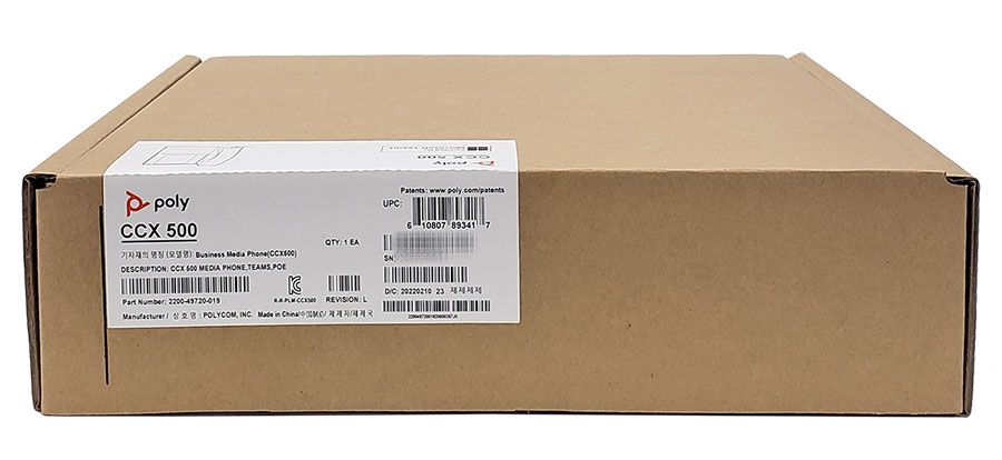 Poly CCX 500 Microsoft Teams Edition (2200-49720-019)